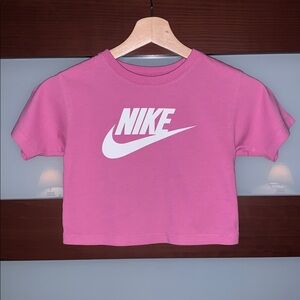 Nike Pink Crop Top Size 4